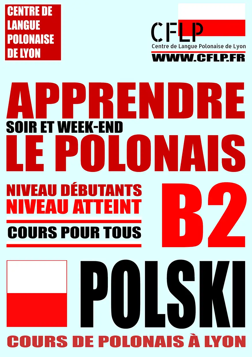 cours de polonais Lyon niveau A2 centre langue polonaise