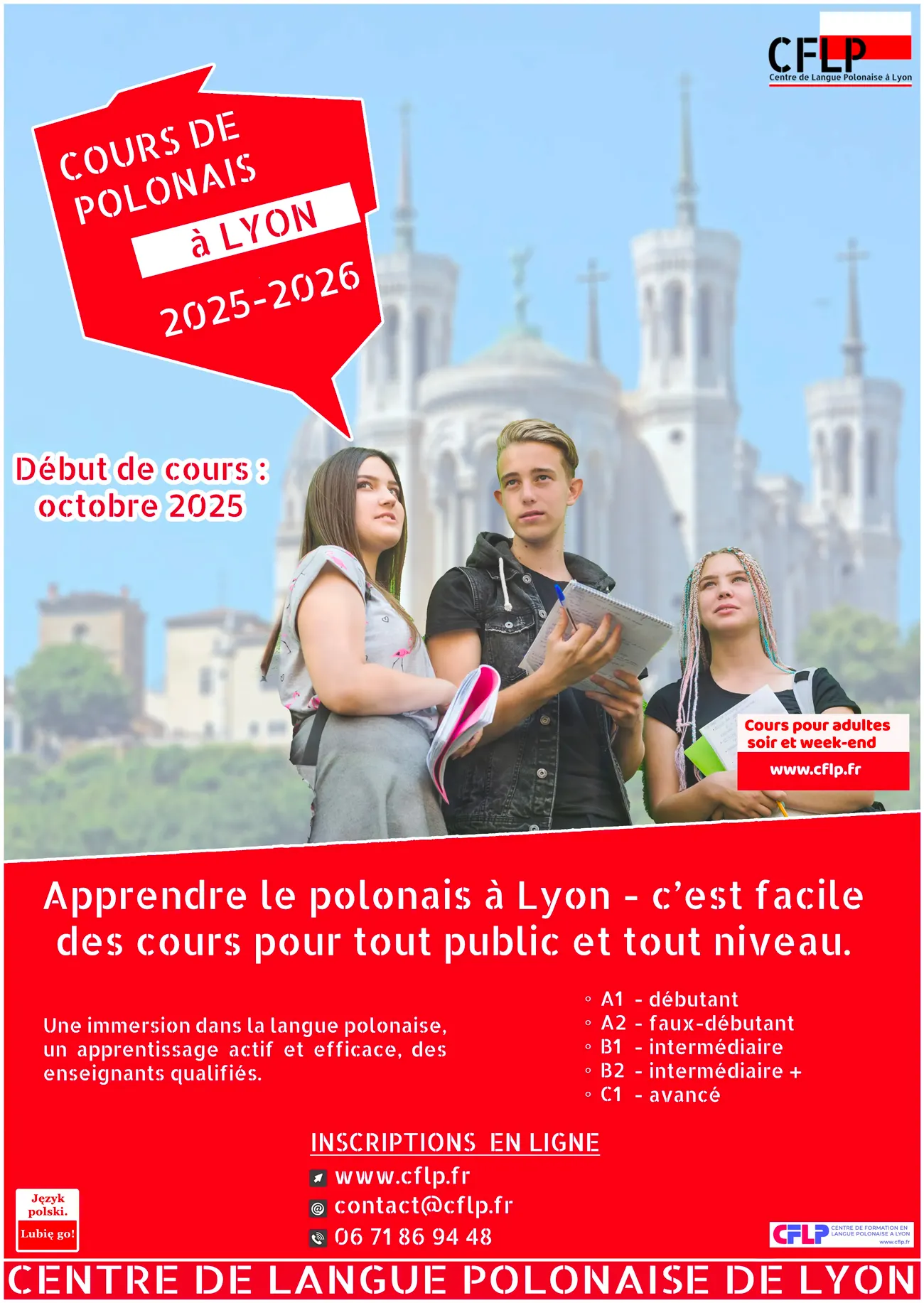 Centre Polonais Lyon cours de polonais